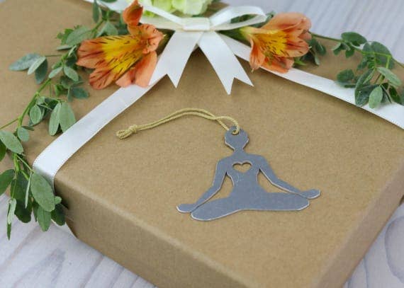 Yoga Metal Ornament