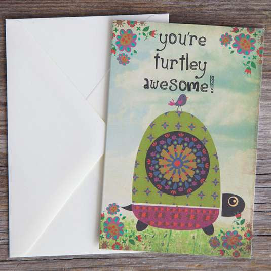 You're Turtley Awesome Greeting Card