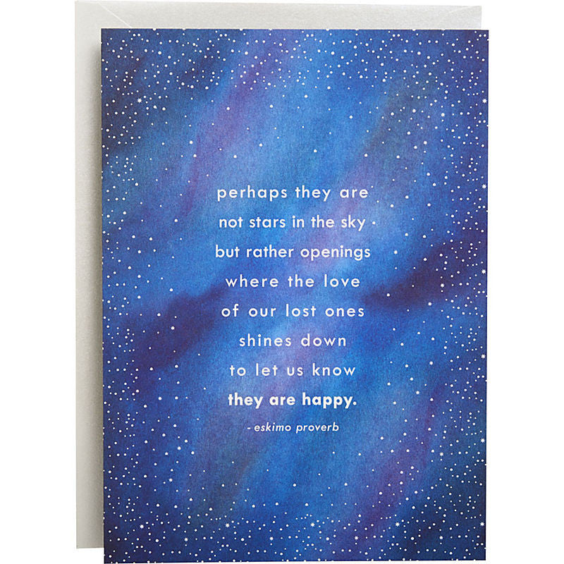 Sympathy Stars Card - A6