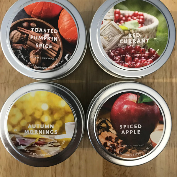 Toasted Pumpkin Spice Journey Candle Tin