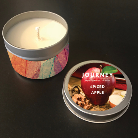 Spiced Apple Soy Journey Candle Tin