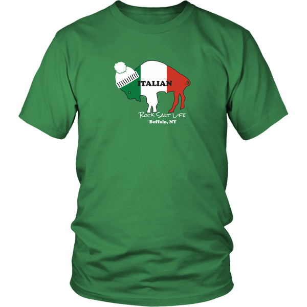 Italian Buffalo Pride Rock Salt Life T Shirt-Free Shipping