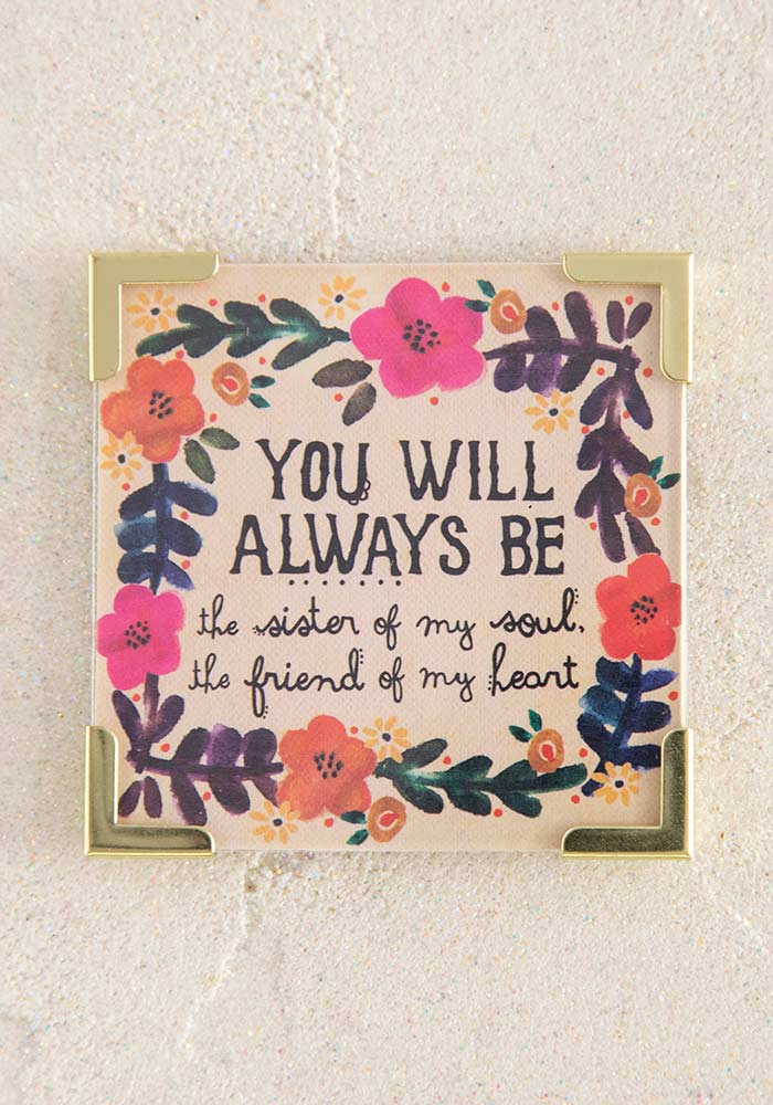 Sister of My Soul Corner Magnet