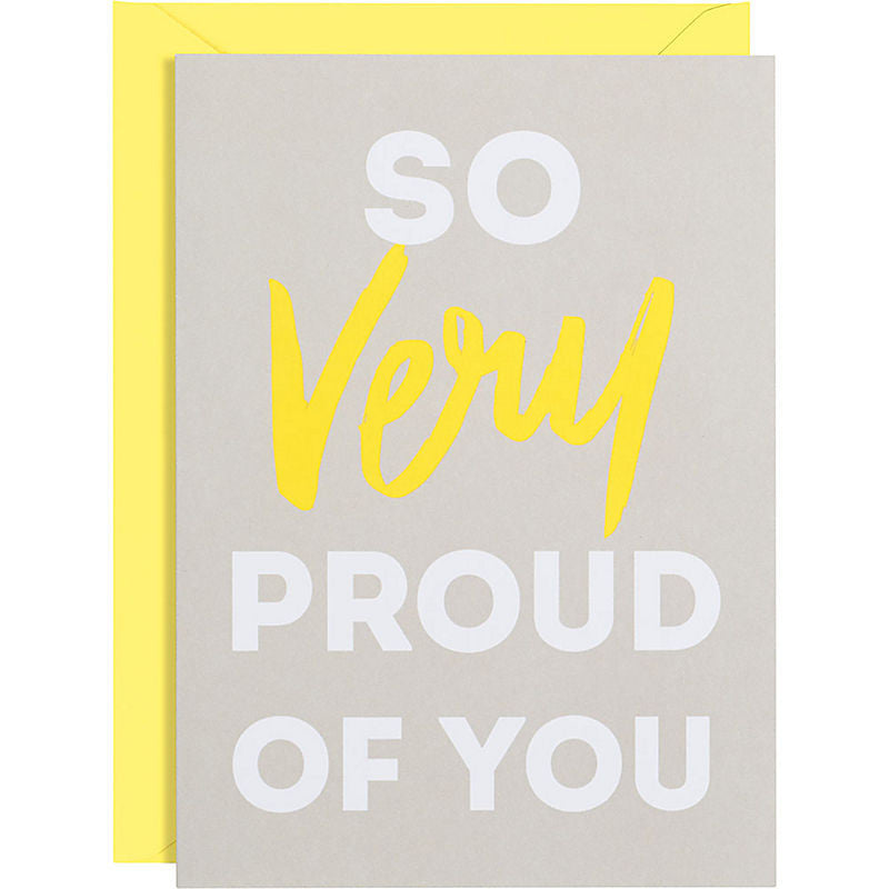 So Very Proud of You A6 Single card