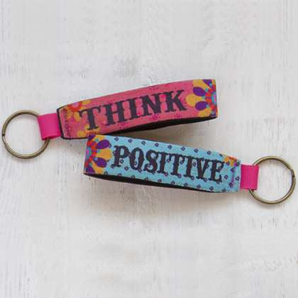 Key Fob Think Positive