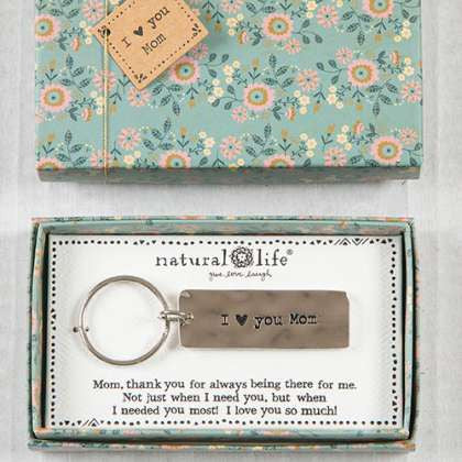 Boxed Keychain Mom