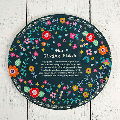 navy giving plate