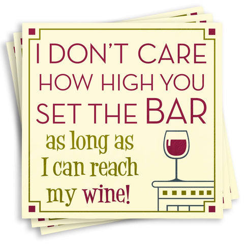 High Bar Wine Napkins