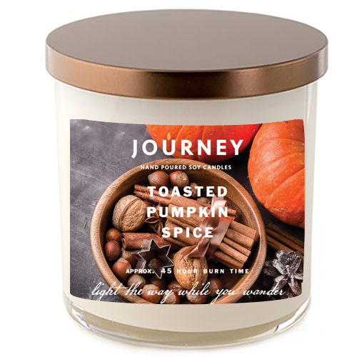 Toasted Pumpkin Spice Journey Soy Candle