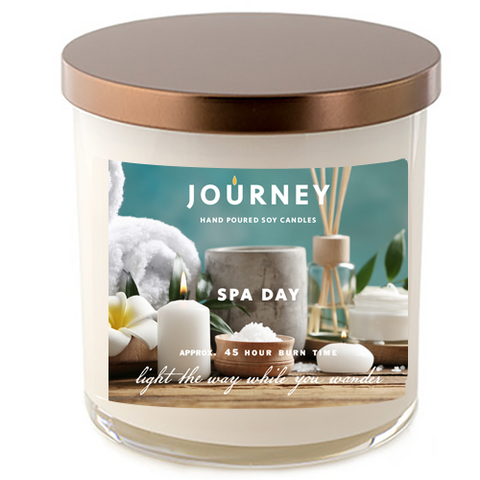 Spa Day Journey Soy Wax Candle
