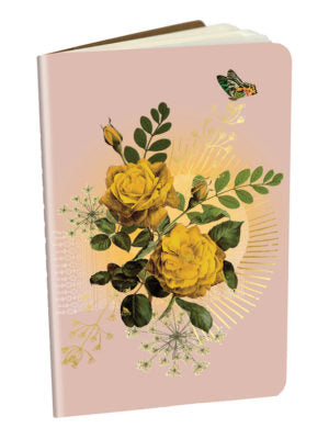 Yellow Roses Mini Notebook