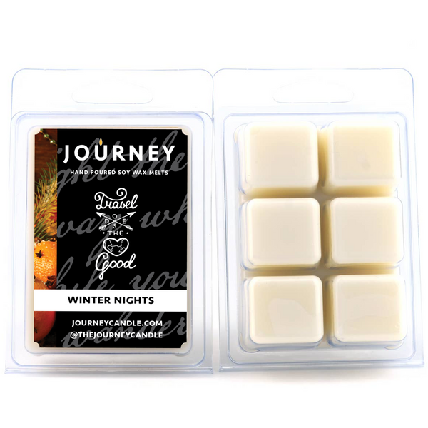 Winter Nights Journey Handmade Soy Wax Candle