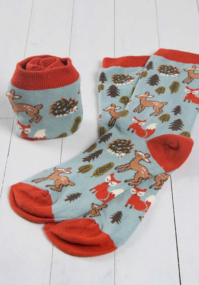 Forest Friends Hobby Socks