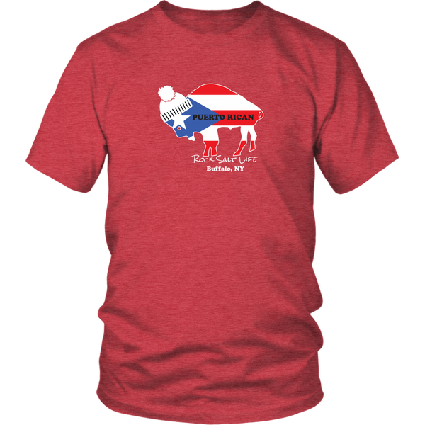 Puerto Rican Pride Rock Salt Life T Shirt-Free Shipping
