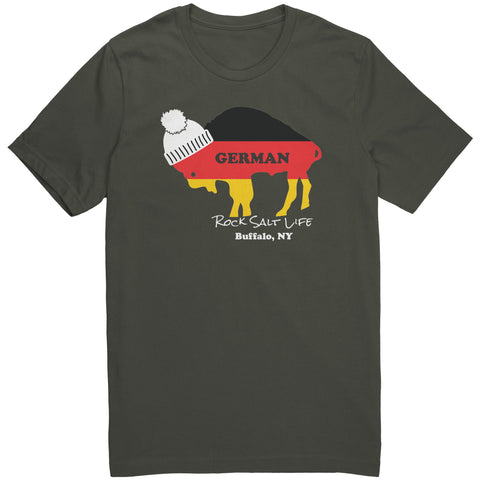 German Buffalo Pride Rock Salt Life T Shirt