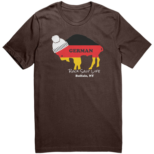 German Buffalo Pride Rock Salt Life T Shirt
