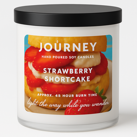 Strawberry Shortcake Journey Soy Wax Candle