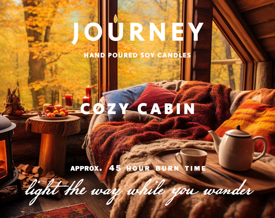 Cozy Cabin Journey Soy Wax Candle