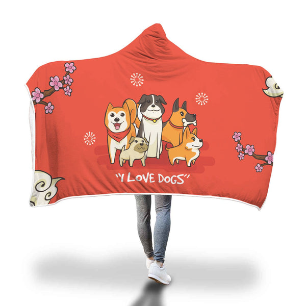 Super Comfy Sherpa Lined Hoodie Blankets