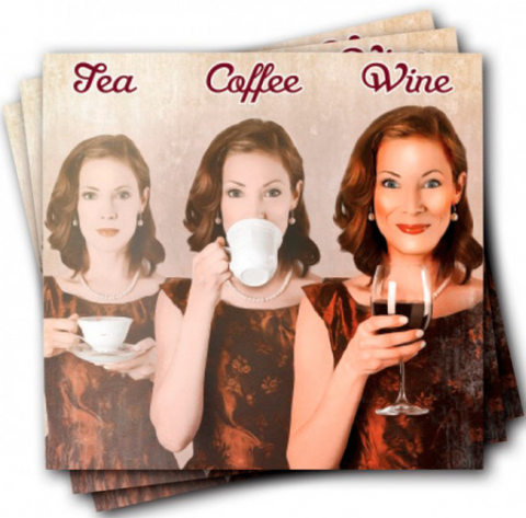 Tea Coffee Wine Napkins