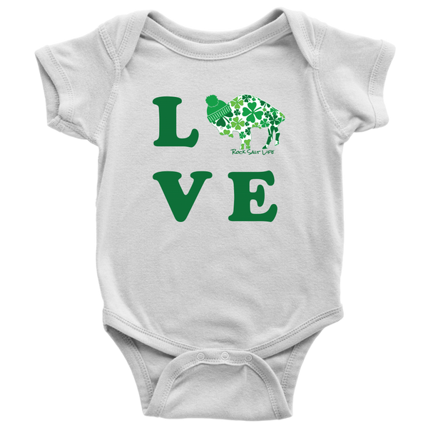 Lucky In Love BuffaLove Baby Bodysuit