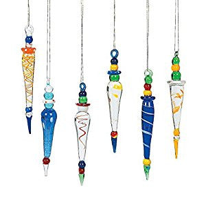 Multicolor Glass Ornaments