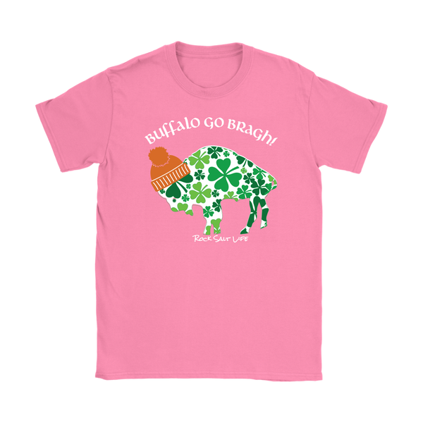 Buffalo Go Bragh! Rock Salt Life© Gildan Womens T-Shirt