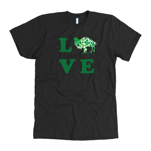 Lucky in BuffaLove American Apparel T-Shirt