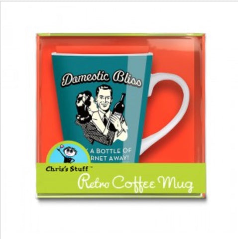 Domestic Bliss Retro Wine Mug