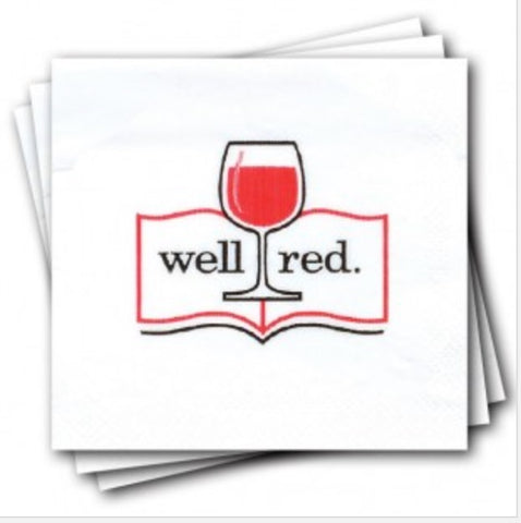 Well Red Napkins
