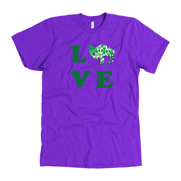 Lucky in BuffaLove American Apparel T-Shirt