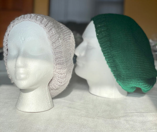 Hand Knitted Unisex XXL Slouchy Beanies
