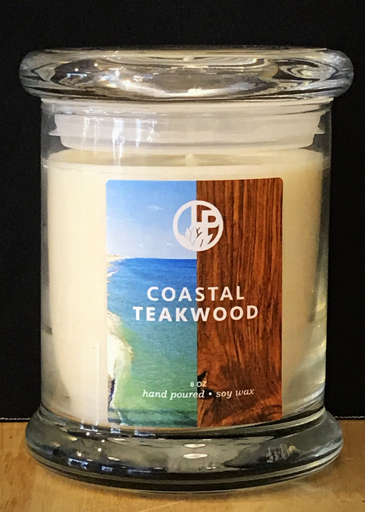 Coastal Teakwood Handmade Soy Candles