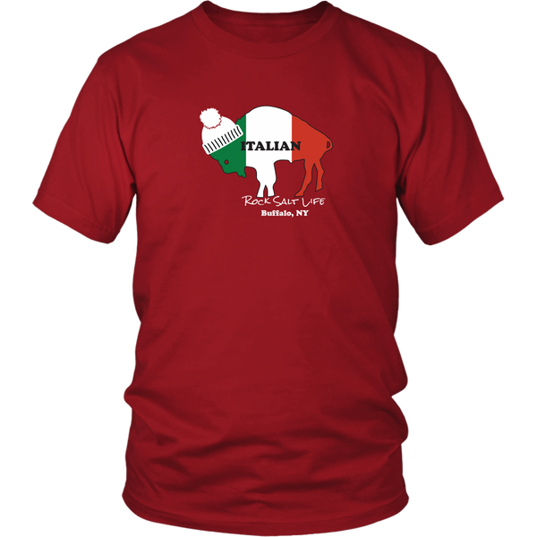 Italian Buffalo Pride Rock Salt Life T Shirt-Free Shipping