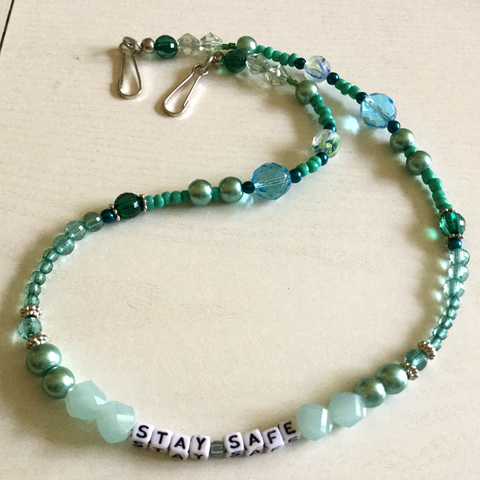 Handmade Face Mask Lanyard