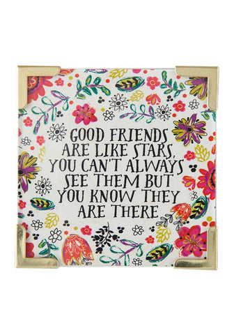 Friends Are Like Stars Corner Magnet