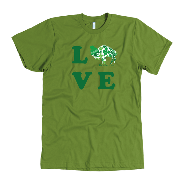 Lucky in BuffaLove American Apparel T-Shirt