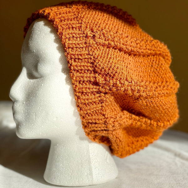 Hand Knitted Unisex XL Slouchy Beanies