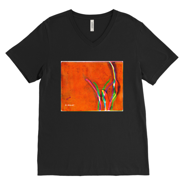 Orange Ocean Le Èternité© Original Art Screen Print T-Shirt