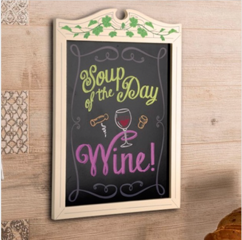 Soup of the Day is Wine