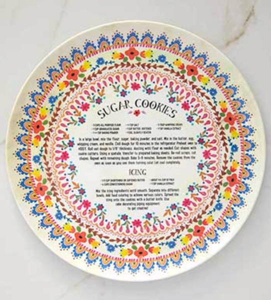 Sugar Cookie Melamine Plate