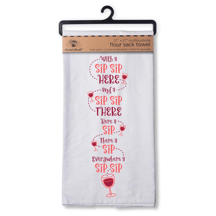 MU Kitchen- Flour Sack Towels- Winery – The Happy Cook