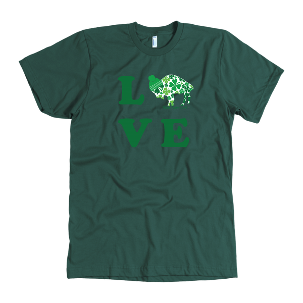 Lucky in BuffaLove American Apparel T-Shirt