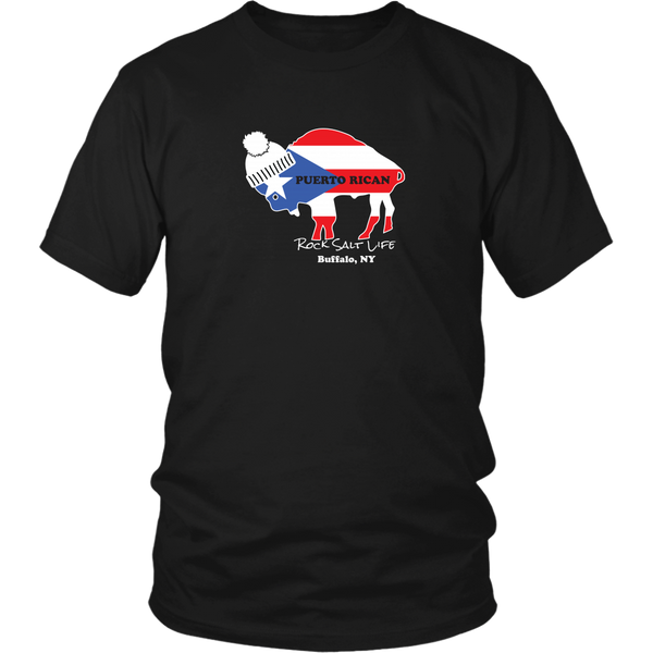 Puerto Rican Pride Rock Salt Life T Shirt-Free Shipping