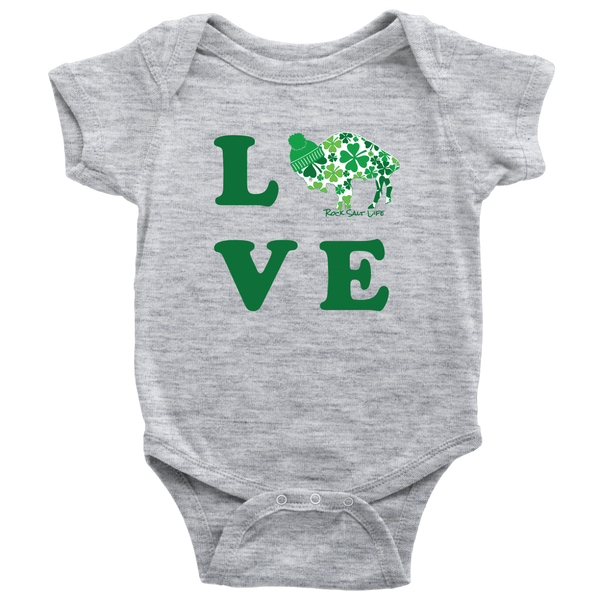 Lucky In Love BuffaLove Baby Bodysuit