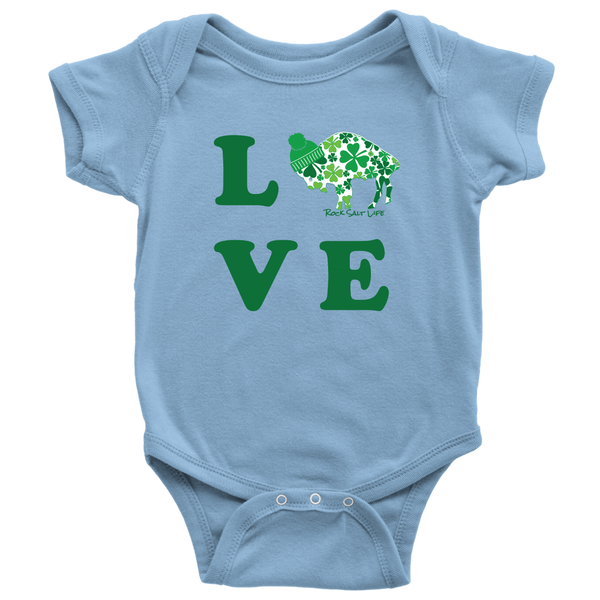 Lucky In Love BuffaLove Baby Bodysuit