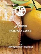 Lemon Pound Cake Handmade Soy Wax Candle