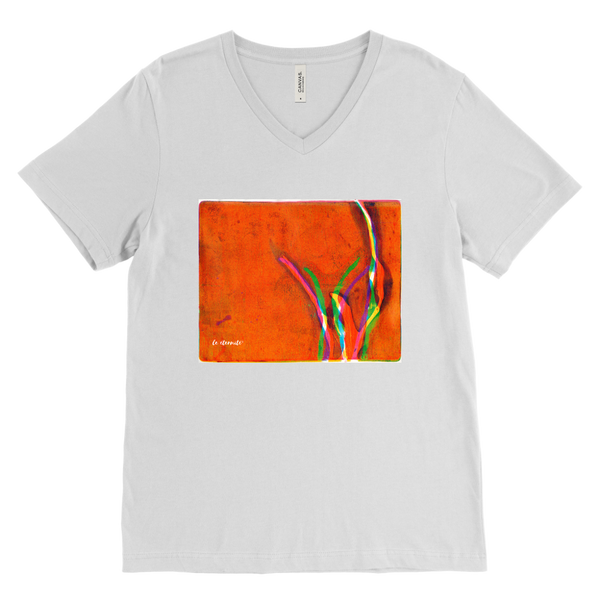 Orange Ocean Le Èternité© Original Art Screen Print T-Shirt