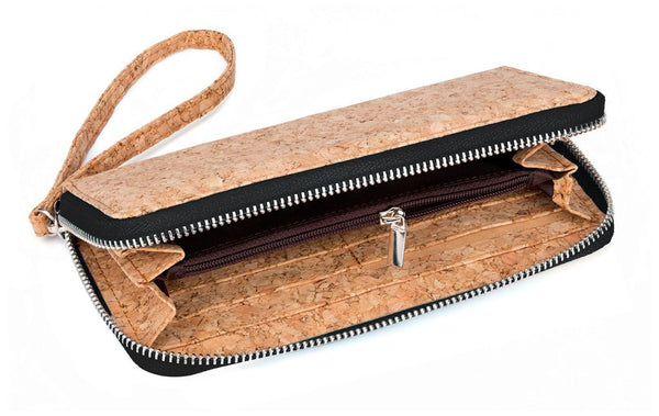 Black Cork Clutch