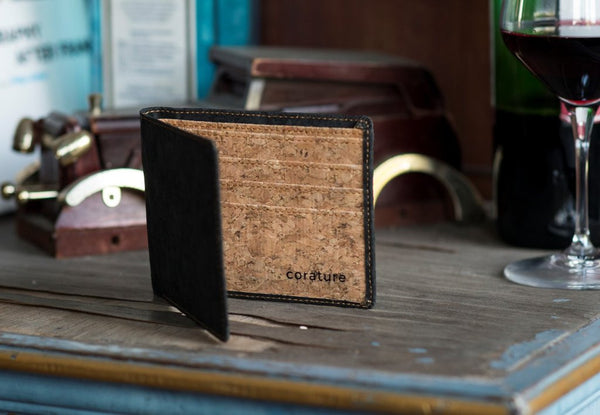Cork 3 slot Bi Fold Wallet